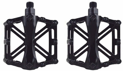 TUHI Aluminium Alloy MTB Cycle Road Bicycle Flat Pedal(Black)
