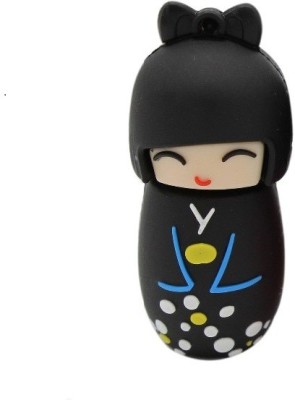 PANKREETI PDO36 Japanese Doll Kimono Girl Fancy Cartoon Designer 128 GB Pen Drive(Multicolor)
