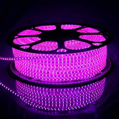 spark world 440 LEDs 5 m Pink Steady Strip Rice Lights(Pack of 1)