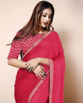 yashika Embroidered Bollywood Silk Blend Saree(Maroon)