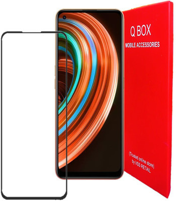 Q Box Edge To Edge Tempered Glass for Oppo A96(Pack of 1)