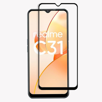 Flipkart SmartBuy Edge To Edge Tempered Glass for realme C31(Pack of 1)