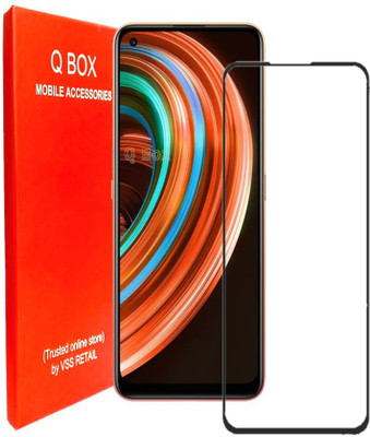 Q Box Edge To Edge Tempered Glass for Oppo A96(Pack of 1)