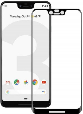 ASVALBUY Edge To Edge Tempered Glass for Google Pixel 3 XL, Pixel 3 XL(Pack of 1)