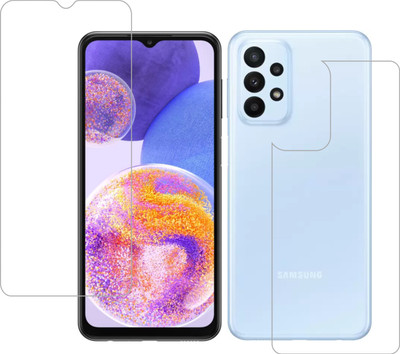 Vatsin Front and Back Screen Guard for Samsung Galaxy A23 5G(Pack of 2)