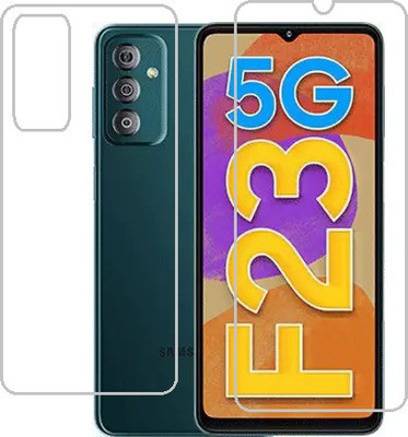 CASEKOO Front and Back Screen Guard for Samsung Galaxy F23 5G(Pack of 2)