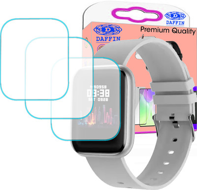 daffin Screen Guard for FIRE-BOLTT NINJA TOUCH TO WAKE SPo2(Pack of 3)