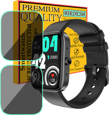 hirdesh Screen Guard for Fire-Boltt Ninja Call 2(Pack of 2)