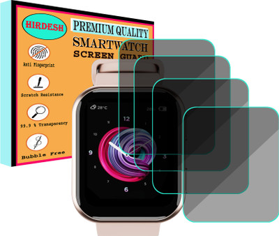 hirdesh Screen Guard for BOAT WATCH BLAZE SMARTWATCH(Pack of 4)
