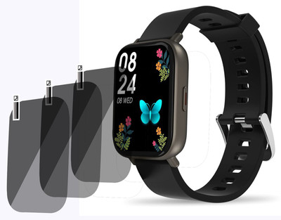 XAZE Screen Guard for Portronics Kronos Y1 SMATRWATCH(Pack of 3)