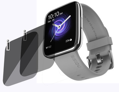 XAZE Screen Guard for Noise ColorFit Ultra 2 Smartwatch(Pack of 2)