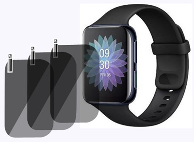 XAZE Screen Guard for Oppo Watch Free SMATRWATCH(Pack of 3)