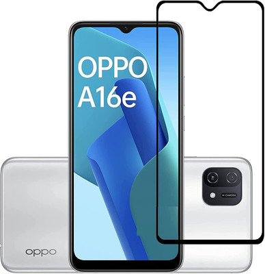 ASVALBUY Tempered Glass Guard for OPPO A16E, OPPO A16e(Pack of 1)