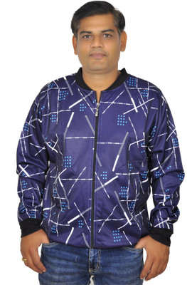 ESTRO Full Sleeve Printed Men Jacket