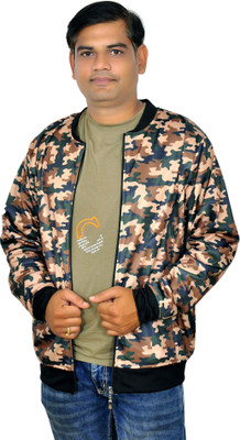 ESTRO Full Sleeve Printed Men Jacket