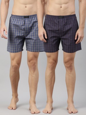 Dixcy Scott Maximus Striped Men Multicolor Bermuda Shorts