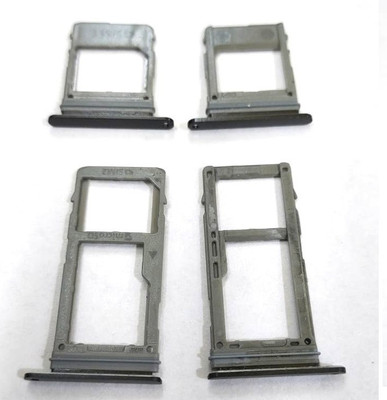 Spares4ever Sim Card Tray(Compatible With Samsung Galaxy A8 Plus Black)