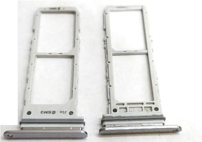 Spares4ever Sim Card Tray(Compatible With Samsung Galaxy Note 10 Silver)