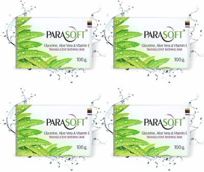 parasoft Rich Glycerine Base/ Aloevera Advantage(4 x 100 g)