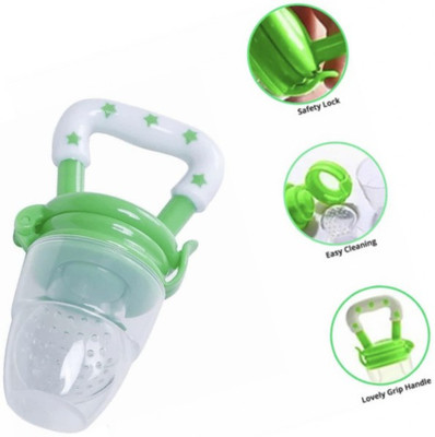 TEDRED Baby Fruit Feeding Nipple Pacifier Teether and Feeder(Green)