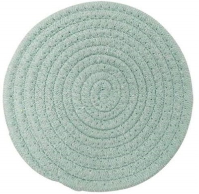 AshandRoh Round Reversible Cotton Coaster Set(Pack of 3)