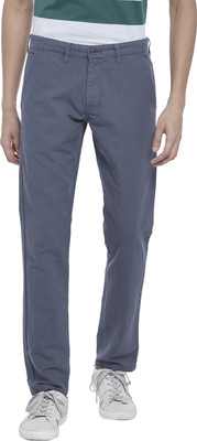 Byford by Pantaloons Slim Fit Men Grey Trousers