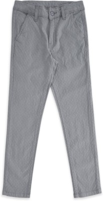 Pantaloons Junior Regular Fit Boys Grey Trousers