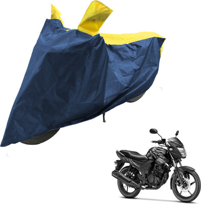 RiderShine Two Wheeler Cover for Yamaha(SZ-RR, Blue, Yellow)