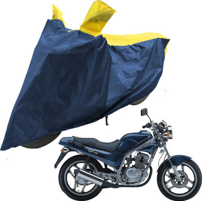 RiderShine Two Wheeler Cover for Kinetic(GF 125, Blue, Yellow)