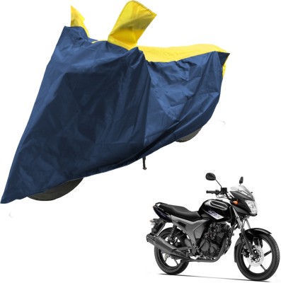 RiderShine Two Wheeler Cover for Yamaha(SZ-S, Blue, Yellow)