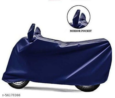 KEDIT Two Wheeler Cover for Universal For Bike(Blue)