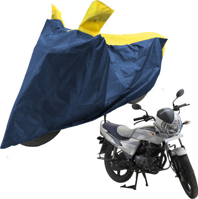 RiderShine Two Wheeler Cover for LML(Freedom, Blue, Yellow)