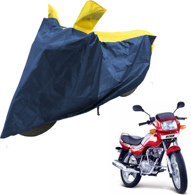 RiderShine Two Wheeler Cover for TVS(Victor Edge, Blue, Yellow)