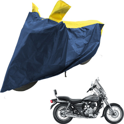 RiderShine Two Wheeler Cover for Bajaj(Avenger 220 DTS-i, Blue, Yellow)
