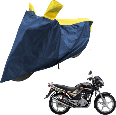 RiderShine Two Wheeler Cover for Yamaha(Libero G5, Blue, Yellow)