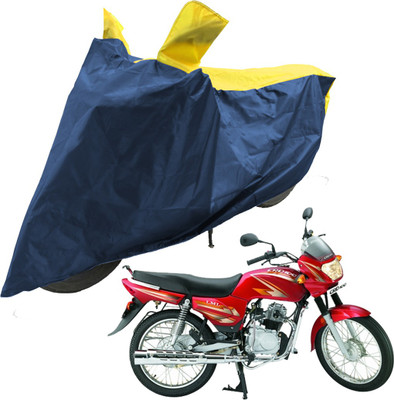 RiderShine Two Wheeler Cover for LML(CRD, Blue, Yellow)