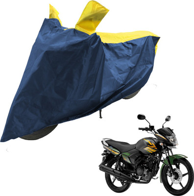RiderShine Two Wheeler Cover for Yamaha(Saluto, Blue, Yellow)