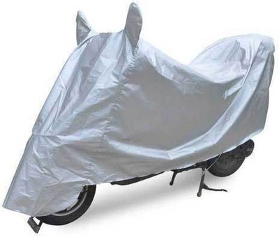 Zoomstar Two Wheeler Cover for Hero(Passion, Silver)