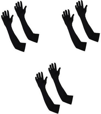 Meta Universe Cotton Arm Sleeve For Men & Women(Free, Black)