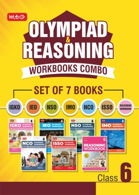 Class 6: Olympiad Workbook and Reasoning Book Combo for NSO-IMO-IEO-NCO-IGKO-ISSO (Set of 7 Books)(Paperback, MTG Editorial Board)