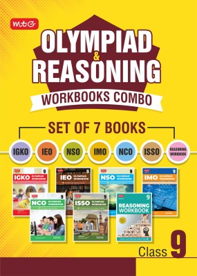 Class 9: Olympiad Workbook and Reasoning Book Combo for NSO-IMO-IEO-NCO-IGKO-ISSO (Set of 7 Books)(Paperback, MTG Editorial Board)