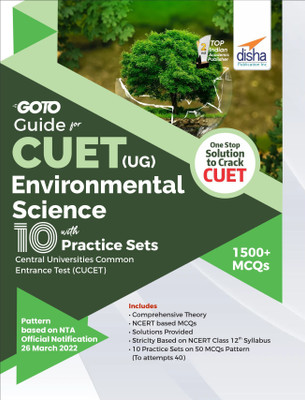 Go To Guide for CUET (UG) Environmental Science with 10 Practice Sets; CUCET - Central Universities Common Entrance Test(Paperback, Disha Experts)