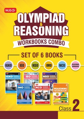 Class 2: Olympiad Workbook and Reasoning Book Combo for NSO-IMO-IEO-NCO-IGKO (Set of 6 Books)(Paperback, MTG Editorial Board)