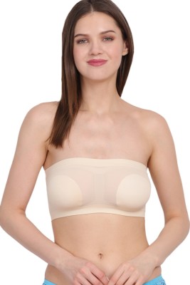 AMOUR SECRET Amour Secret Tube Bra Women Bandeau/Tube Non Padded Bra(Beige)