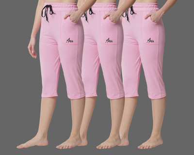 Fit N Fame Women Multicolor Capri