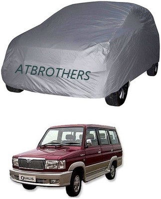 ATBROTHERS Car Cover For Toyota Qualis FS B6 (Without Mirror Pockets)(Grey)