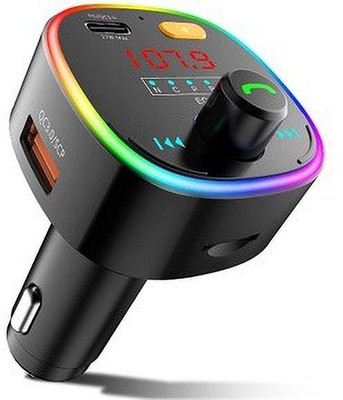 TECHGEAR 25.5 W Turbo Car Charger(Black, With USB Cable)