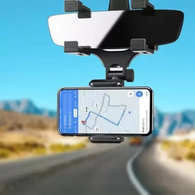 UKRAINEZ Car Mobile Holder for Windshield, Clip, Dashboard(Multicolor, Black)