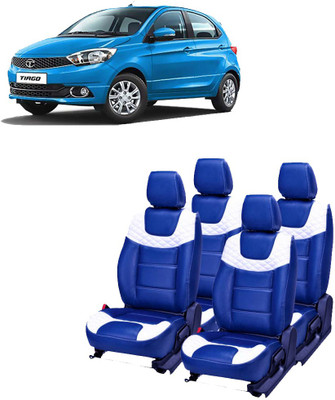 JMDi PU Leather Car Seat Cover For Tata Tiago(Fixed Head Rest, Mono Back Seat, Without Back Seat Arm Rest, 5 Seater, 2 Back Seat Head Rests)