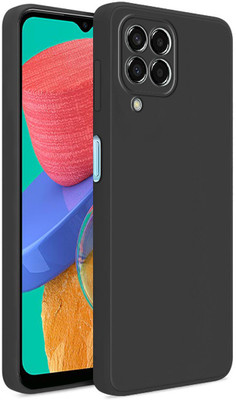 Casotec Back Cover for Samsung Galaxy M33 5G(Black, Flexible, Silicon, Pack of: 1)